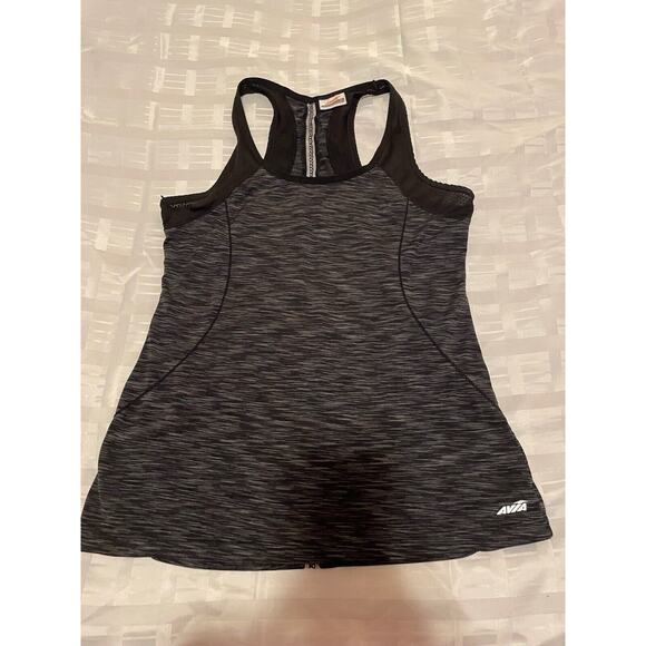 Women’s Avia Twist Back Black Tank Top XS Workout Exercise Activewear - Picture 10 of 11